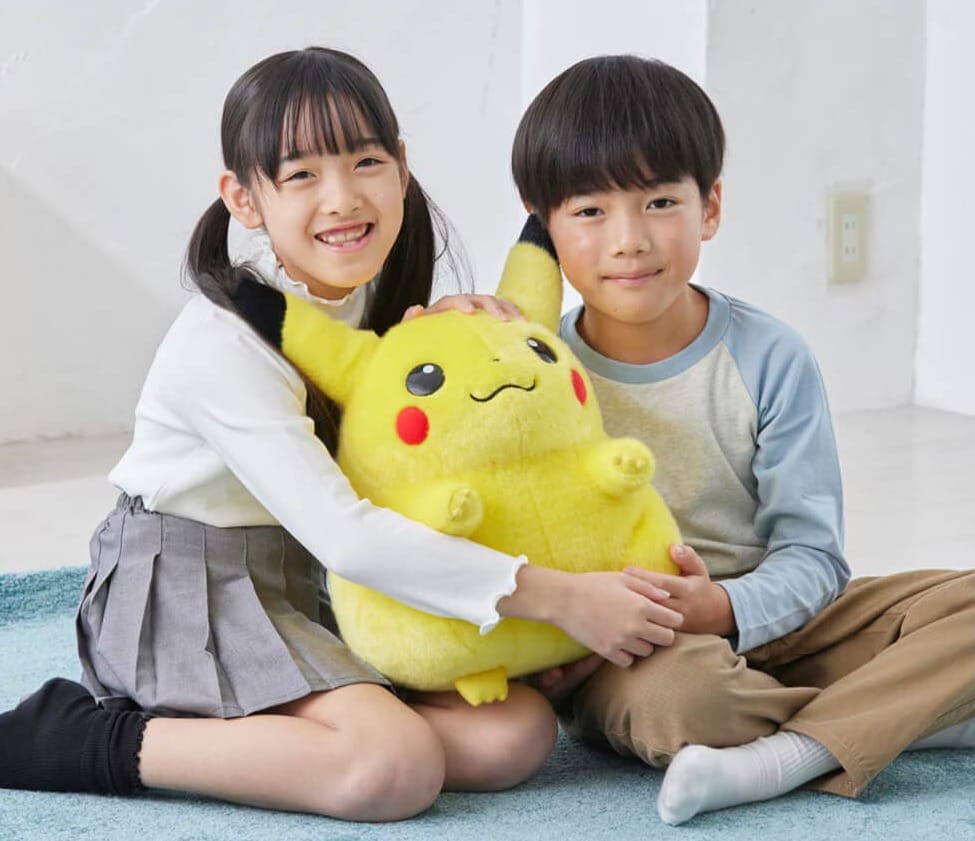 Oh lawd he a coming: Fat Pikachu plush waddles onto shelves